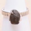 Nefertitis Šungit prsteň striebro Ag 925 53245 - 54 mm (US 7), 3,8 g