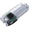 NiteCore Tube 2.0 - transparent vreckové svietidlo (baterka), napájanie z akumulátora, 55 lm, 10 g; NC-TUBE2.0-TRANS