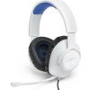 Headset JBL Quantum 100P Console (JBLQ100PWHTBLU) biely/modrý