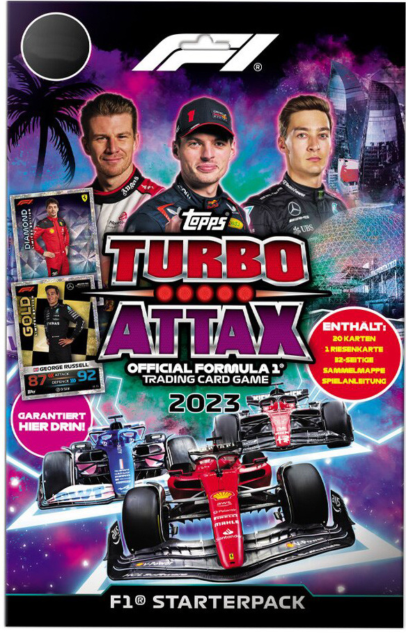 Topps Starter pack TURBO ATTAX F1 2023