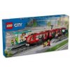 LEGO City 60423 Električka a zastávka v centre mesta
