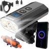 Osvetlenie bicykla Renew Force CYKLISTICKÉ OSVETLENIE USB POWERBANK 900 lm batéria