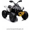 LeanToys Elektrická štvorkolka Can-Am 4x4, biela