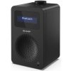 Rádio Sharp DR-430 FM DAB+ RDS Budík Bluetooth Čierne