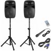 Vonyx VPS122A Plug & Play 800W Speaker SET With Stands