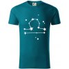 Súhvezdie - Libra - Váhy - Tričko z organickej bavlny - 2XL ( Petrolejová )