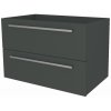 Mereo, Mereo Bino, kúpeľňová skrinka 101 cm, Multidecor, Šedá antracit, MER-CN692SSEAN