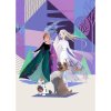 Komar Vliesová fototapeta Frozen Abstract Arendelle 200 x 280 cm