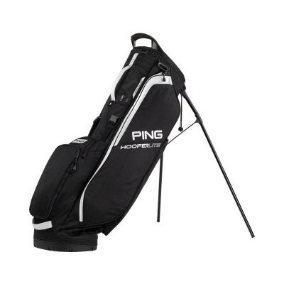 Golfový bag na nosenie Ping Hoofer Lite Čierna Bag na nosenie (Stand bag)