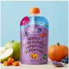 Ella's Kitchen Ovocná kapsička Sladké zemiaky, tekvica, jablká a čučoriedky, BIO 120g