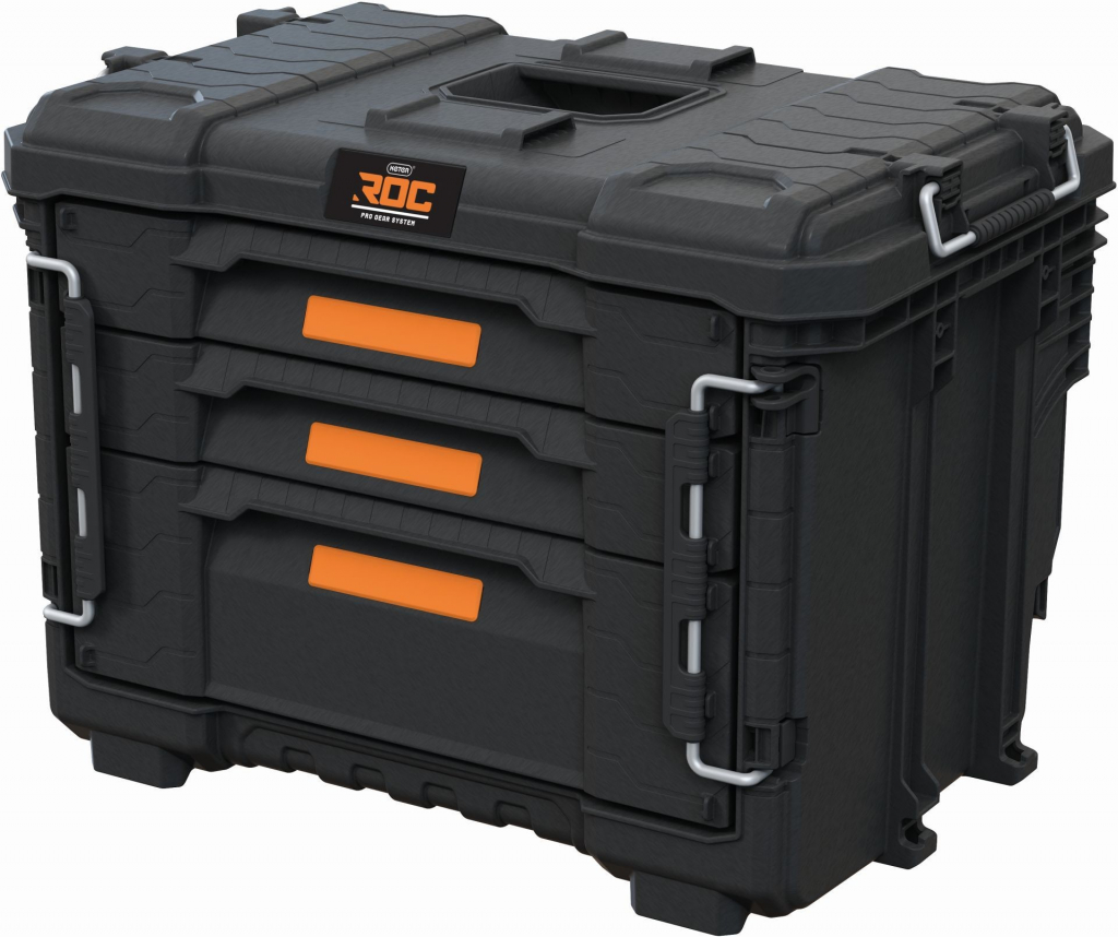 Keter Roc Pro Gear 2.0 Box s tromi zásuvkami 56,5 x 37,5 x 41,3 cm 259671 17212468