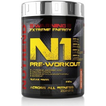 NUTREND N1 Pre-Workout 510 g