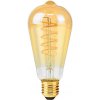 Nedis LED žiarovka, E27, ST64, 3,8 W, 250 lm, 2100 K, retro LBDE27ST64GD2