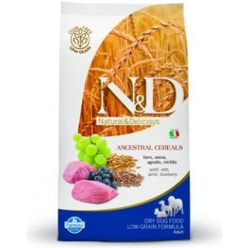 N&D Low Grain Dog Adult Lamb & Blueberry 2,5 kg