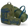 BAAGL SET 3 Skate Olive: batoh, penál, sportovní taška GRS