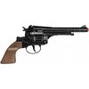Kovbojský kovový revolver 12 nábojov Gonher