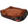 Verk 19510 Posteľ pre psov alebo mačky 70 x 55 x 13 cm, šedo-hnedá