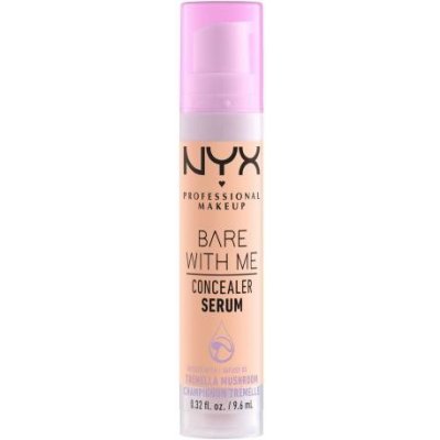 NYX Professional Makeup Bare With Me Serum Concealer Stredne krycí a hydratačný korektor 2.5 Medium Vanilla 9,6 ml