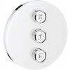 GROHE Grohtherm SmartControl - Krytka trojitého ovládača prietoku, mesačná biela 29152LS0