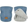 PETITE&MARS Rukávnik / rukavice Jasie na kočík Ocean Blue