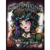 Steampunk Darlings Coloring Book (Hannah Lynn)(Brožovaná)