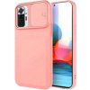 MG Privacy Lens silikónový kryt na Xiaomi Redmi Note 9, oranžový