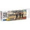ICM Acrylic paint set for WWII RAF pilots 6 x 12 ml