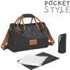 Badabulle taška Pocketstyle Black CAMEL