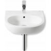 Oválne závesné umývadlo Roca MERIDIAN-N 42 cm biele
