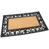 Gumová kokosová rohož Rectangle - Deco - 75x45x1,7cm 70450100