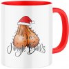 Keramický hrnček s potlačou Jingle balls