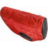 Nepremokavá bunda pre psy Kurgo Loft Jacket - Chili Red/Charcoal, XL