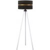 | Duolla - Stojacia lampa DUO 1xE27/60W/230V pr. 44 cm čierna/biela | AS0465+DU83525