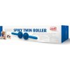 SISSEL Masážny valček s loptičkami Spiky Twin Roller modrá 47 x 10 cm, 2 farby