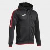Joma Olimpiada Zip-up Hoodie Black Red