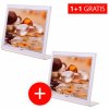 Akcia 1+1: Akrylový fotorámik KARPEX 13x9cm šírka + druhý rovnaký fotorámik zdarma