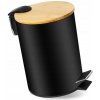 Odpadkový kôš Interlook 3 l, hnedý, čierny