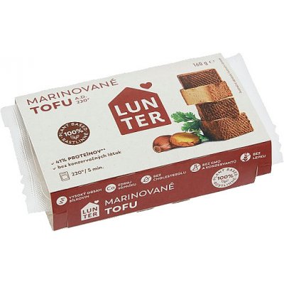 Lunter Tofu trvanlivé Tofu marinované 160 g od 1,35 € - Heureka.sk