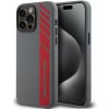 Zadný kryt AMG Liquid Silicone Vertical Logo MagSafe pre iPhone 15 Pro Max Grey