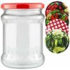 Fľaša na zaváranie TO 500ml s uzáveromTW82 8ks PRO- s-500/8kn