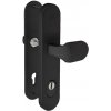 ASSA ABLOY FAB BK325/BK321 RC3/BT3 Povrch: Čierna, Rozteč: 72 mm, Prevedenie: PZ LI/RE (kľučka obojstranná/guľa)