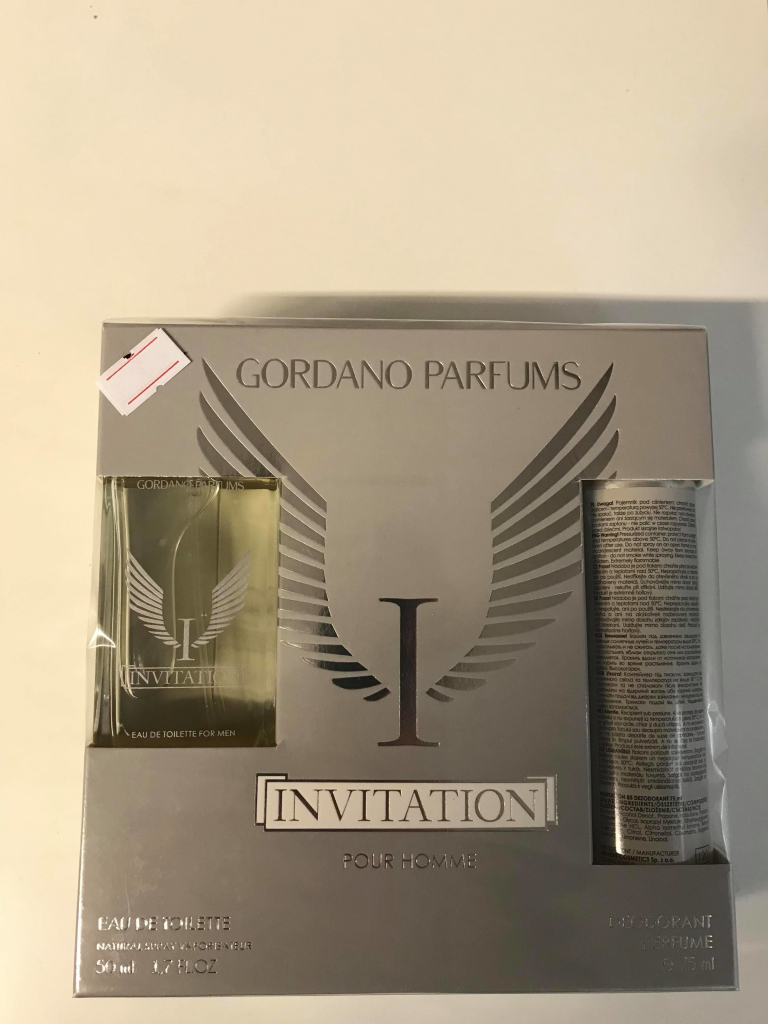 Gordano Invitation EDT 50 ml + deodorant 75 ml darčeková sada