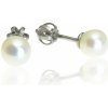 GOLDIE Zlaté náušnice so sladkovodnou perlou Valeria LEA752.PAB