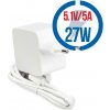 RASPBERRY USB-C adaptér Raspberry Pi 5 27W, biely OFI120