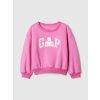 GAP Baby mikina s logom Ružová 5YRS Ružová Ružová