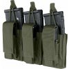 Condor Outdoor Kangaroo GEN II na zásobníky 3xAR/AK+3xM9 Ranger Green