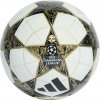 Mini futbalová lopta adidas UCL REAL MADRID MINI biela,čierna,zlatá