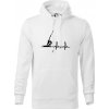 EKG Windsurfing - Mikina pánska Cape s kapucňou - XL ( Biela )