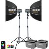 2x COLBOR CL60 RGB LED kit