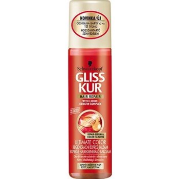 Gliss Kur Color Protect regeneračný balzam pro farbené a tónované vlasy s ochranným faktorom 200 ml